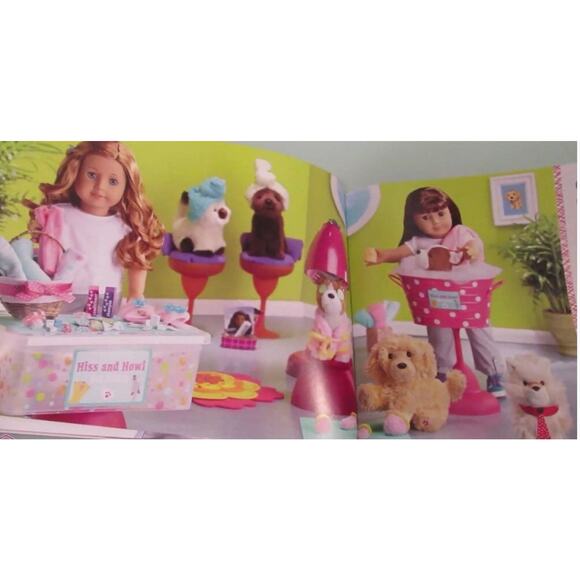 NEW American Girl DOLL PET BOOK 24pc CRAFT & ACTIVITY Set Care & Play Dog Cats - Picture 10 of 12